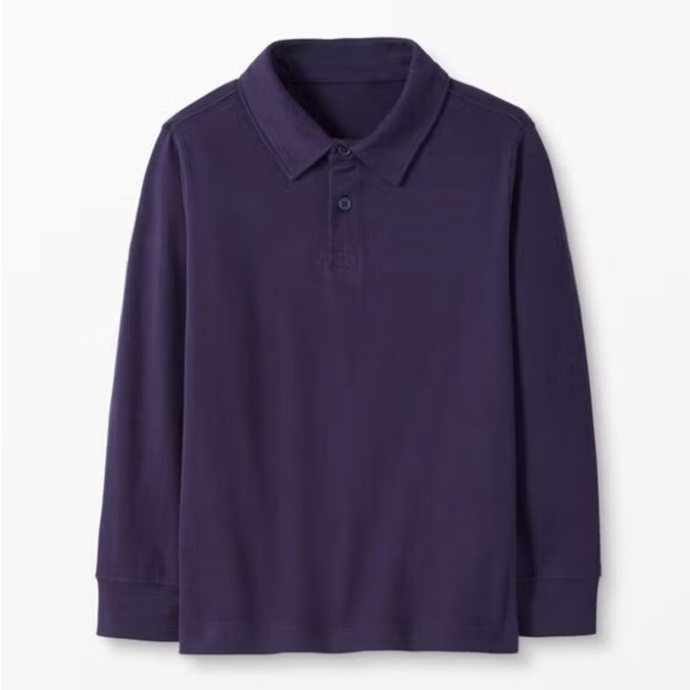 Hanna Andersson Navy Kids Polo Shirt, size 18-24